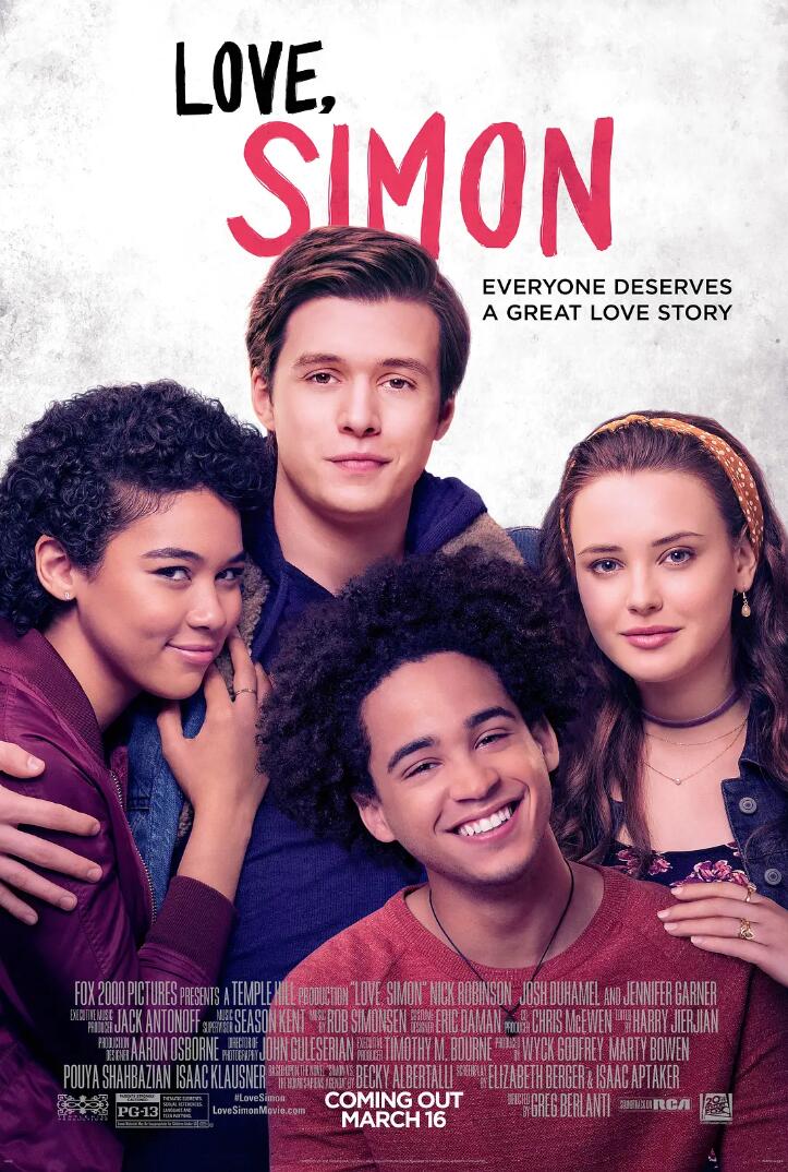 耽美同性高分爱情喜剧片Love, Simon《爱你，西蒙》蓝光4K电影片源下载